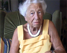 Madame Dobrynine lors de son interview en septembre 2007